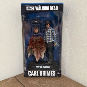 The Walking Dead  Color Tops AMC The Carl Grimes Action Figure #15 McFarlane